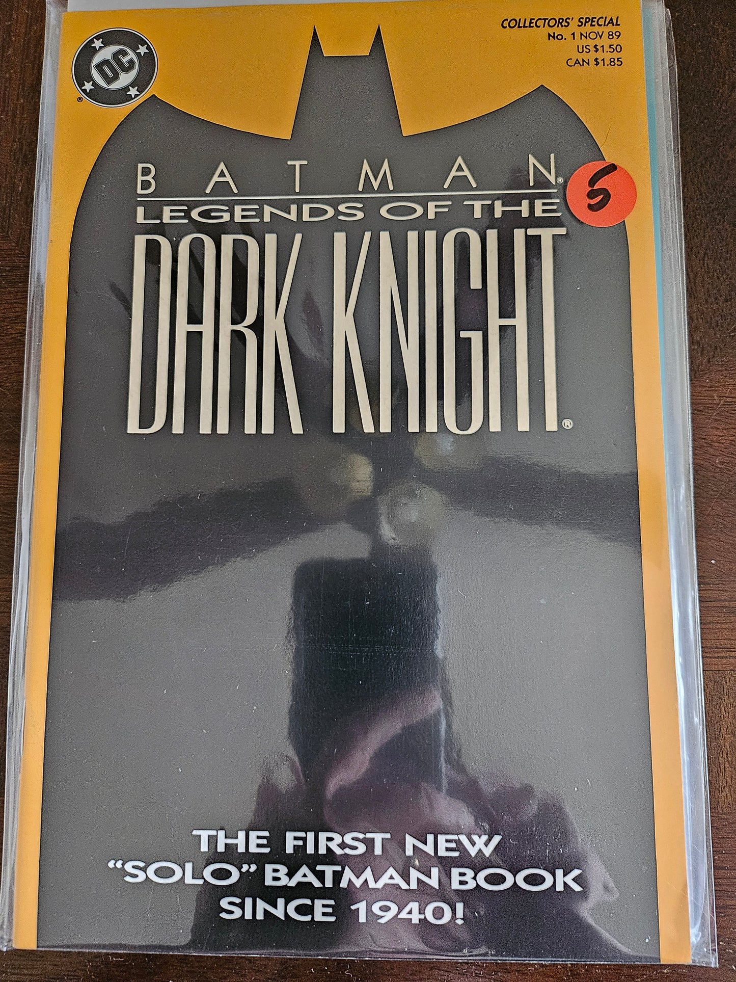 Batman: Legends of the Dark Knight – DC Comics – 1989–2007 – Volume 1 – #1 - Orange Cover