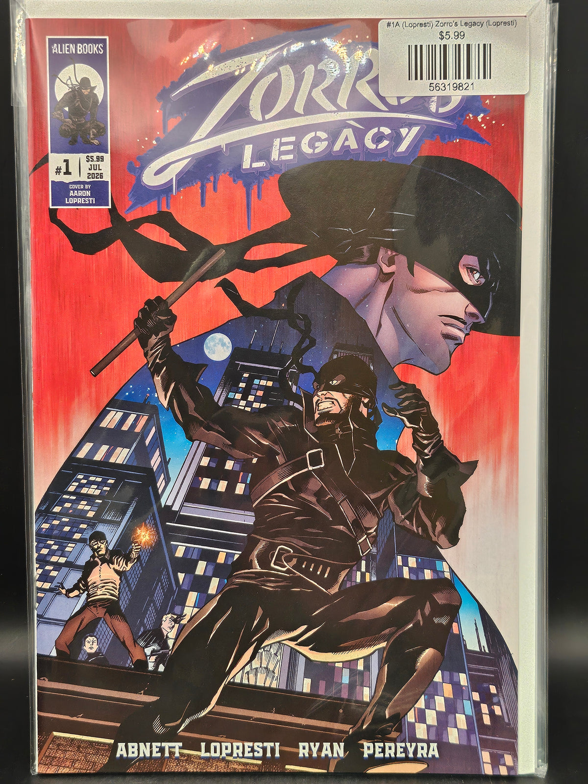 #1A (Lopresti) Zorro's Legacy (Lopresti)