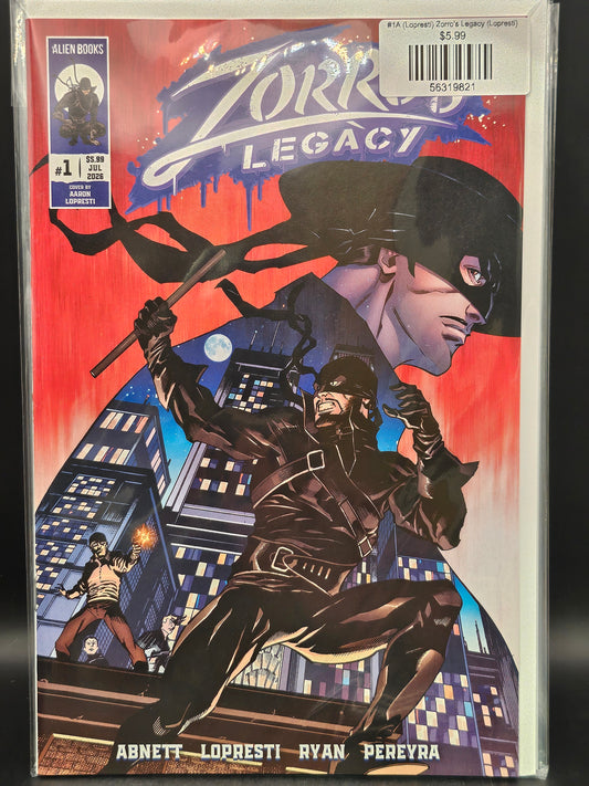 #1A (Lopresti) Zorro's Legacy (Lopresti)