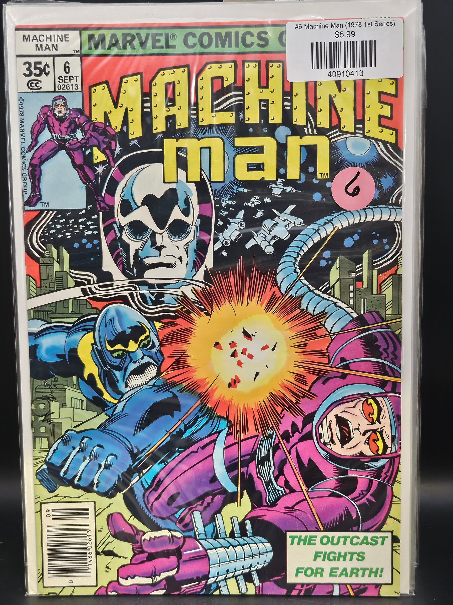 #6 Machine Man (1978 1st Series)