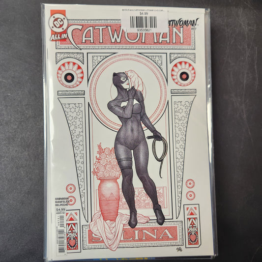 #87B (Frank) CATWOMAN (FRANK CHO CARD STOCK VAR)