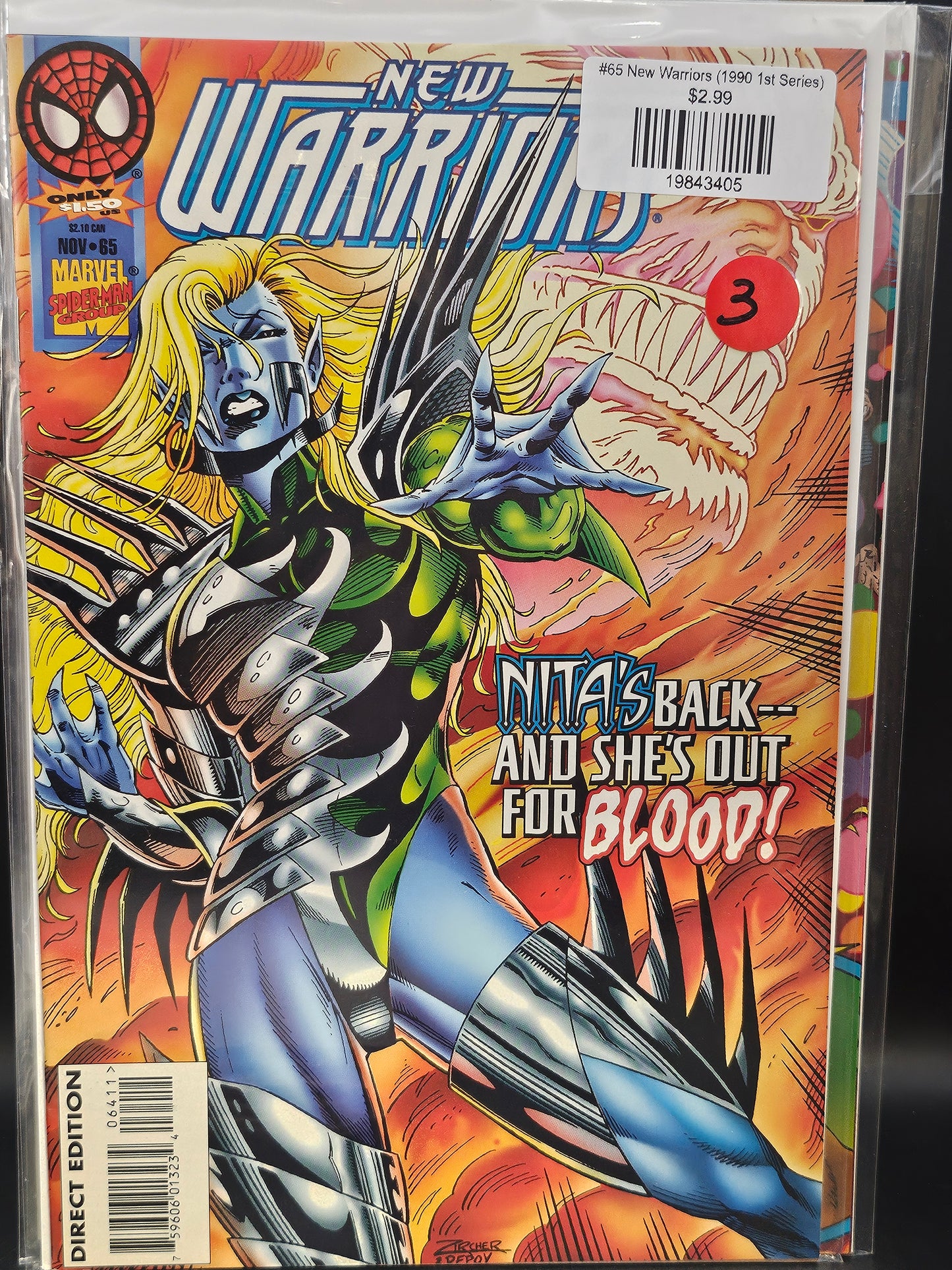 #65 New Warriors (1990 1st Series)