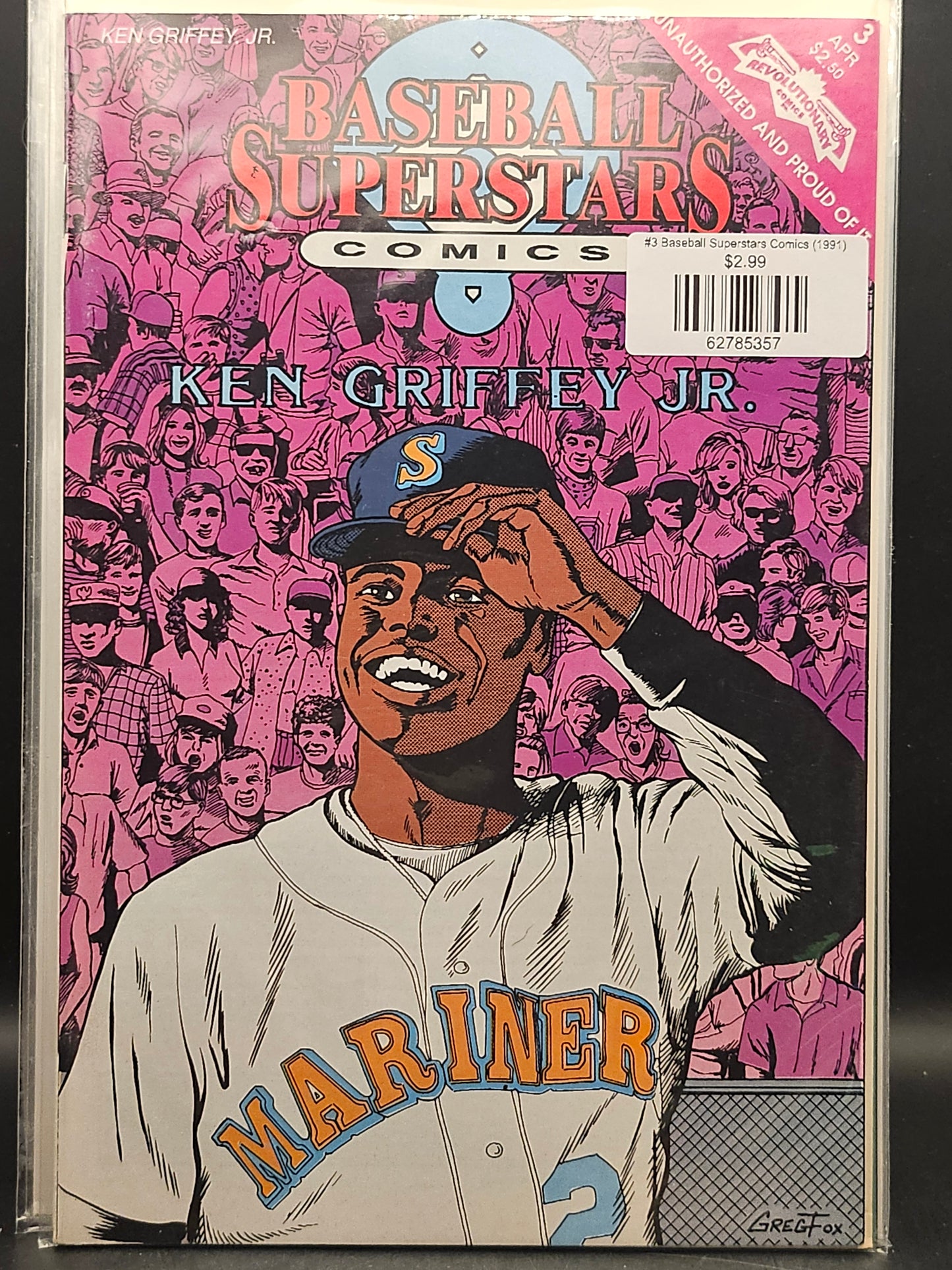 #3 Baseball Superstars Comics (1991)