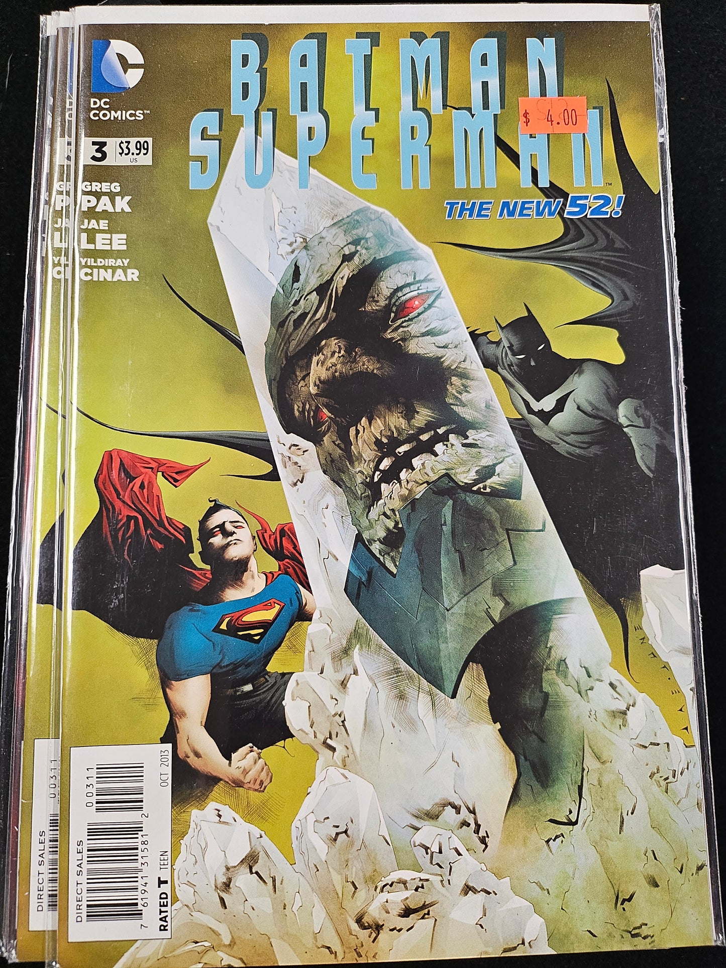 Batman/Superman – DC Comics – (2013–2016) – Volume 1 – #3 - Cover A