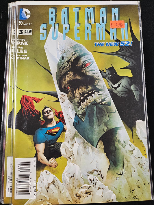 Batman/Superman – DC Comics – (2013–2016) – Volume 1 – #3 - Cover A