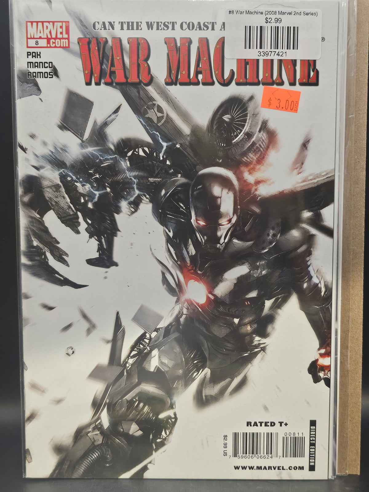 #8 War Machine (2008 Marvel 2nd Series)