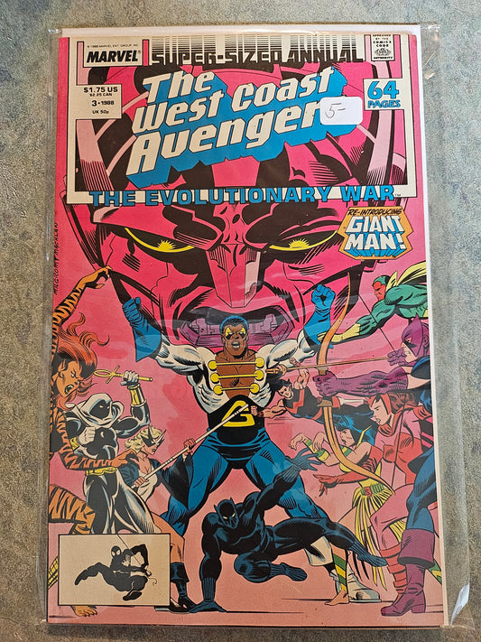 West Coast Avengers Annual – Marvel Comics – (1986–1992) – Volume 1 – #3