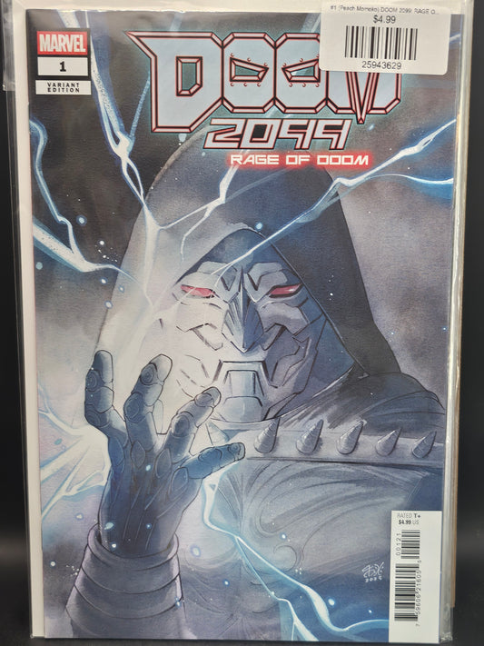 #1 (Peach Momoko) DOOM 2099: RAGE OF DOOM (Variant)