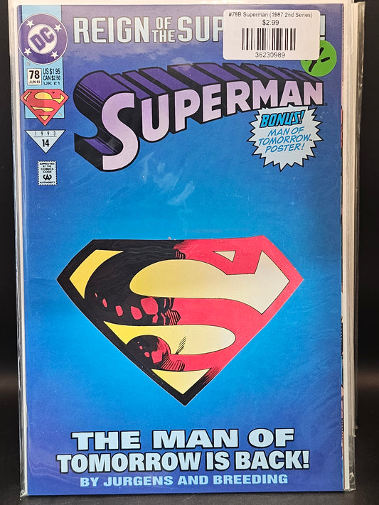 #78B Superman (1987 2nd Series)