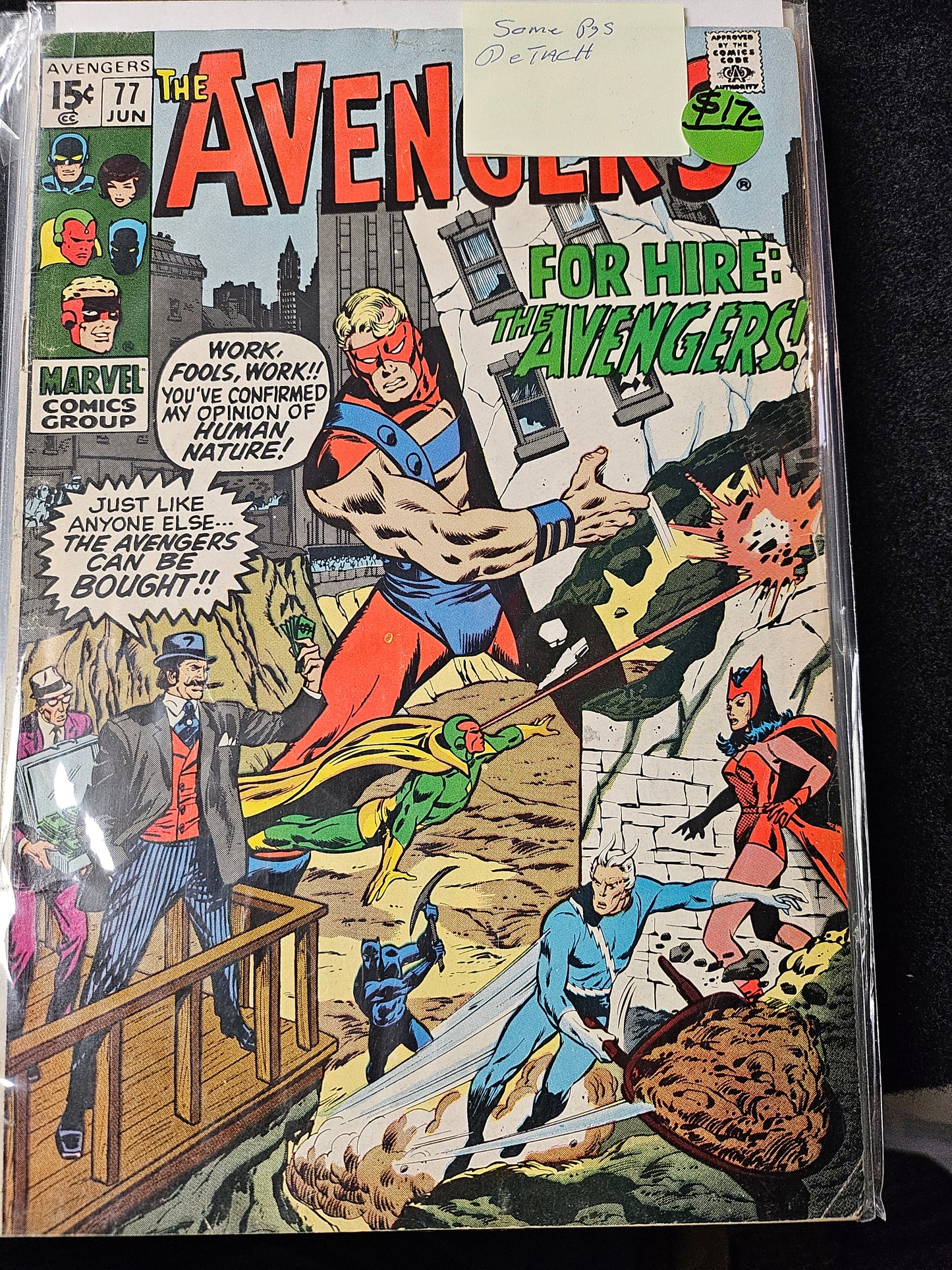 Avengers – Marvel Comics – (1963–1999) – Volume 1 – #77