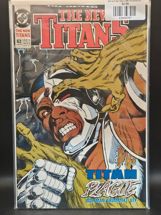 #62 New Teen Titans (1984 2nd Series) New Titans