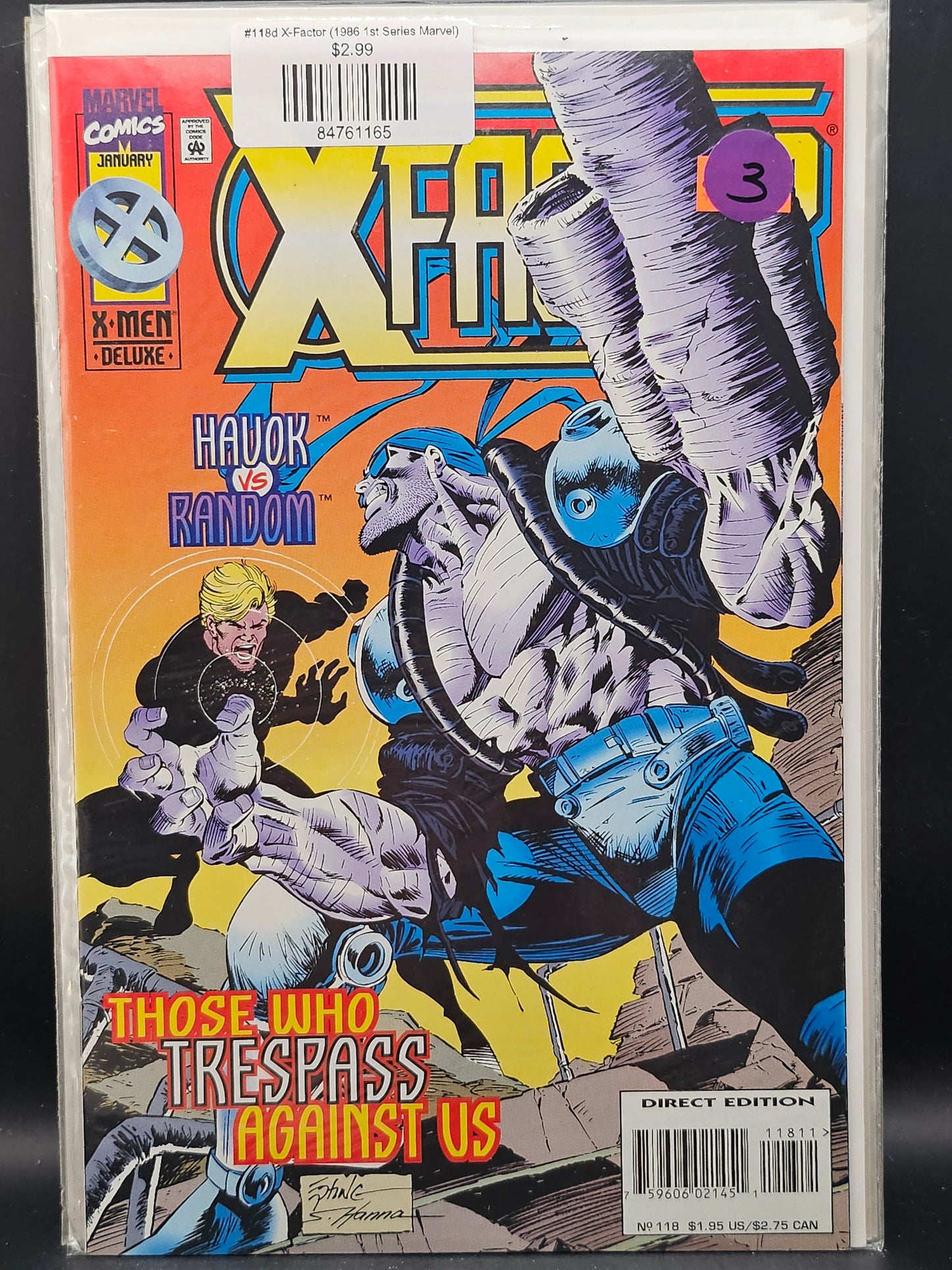 #118d X-Factor (1986 1st Series Marvel)