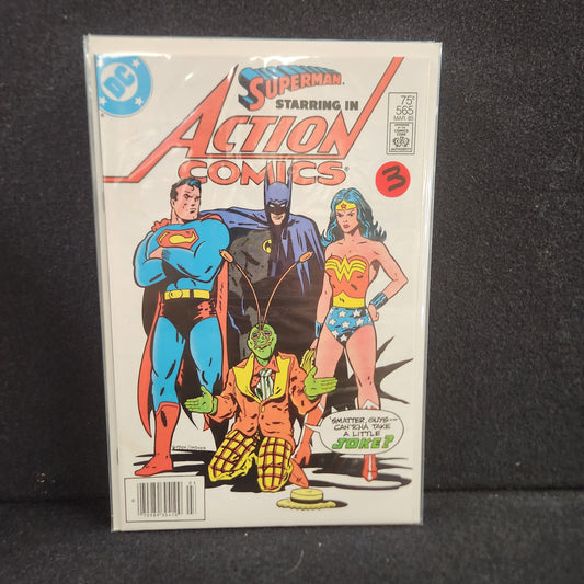 Action Comics #565 - Mxyzptlk's Last Joke (DC 1985)