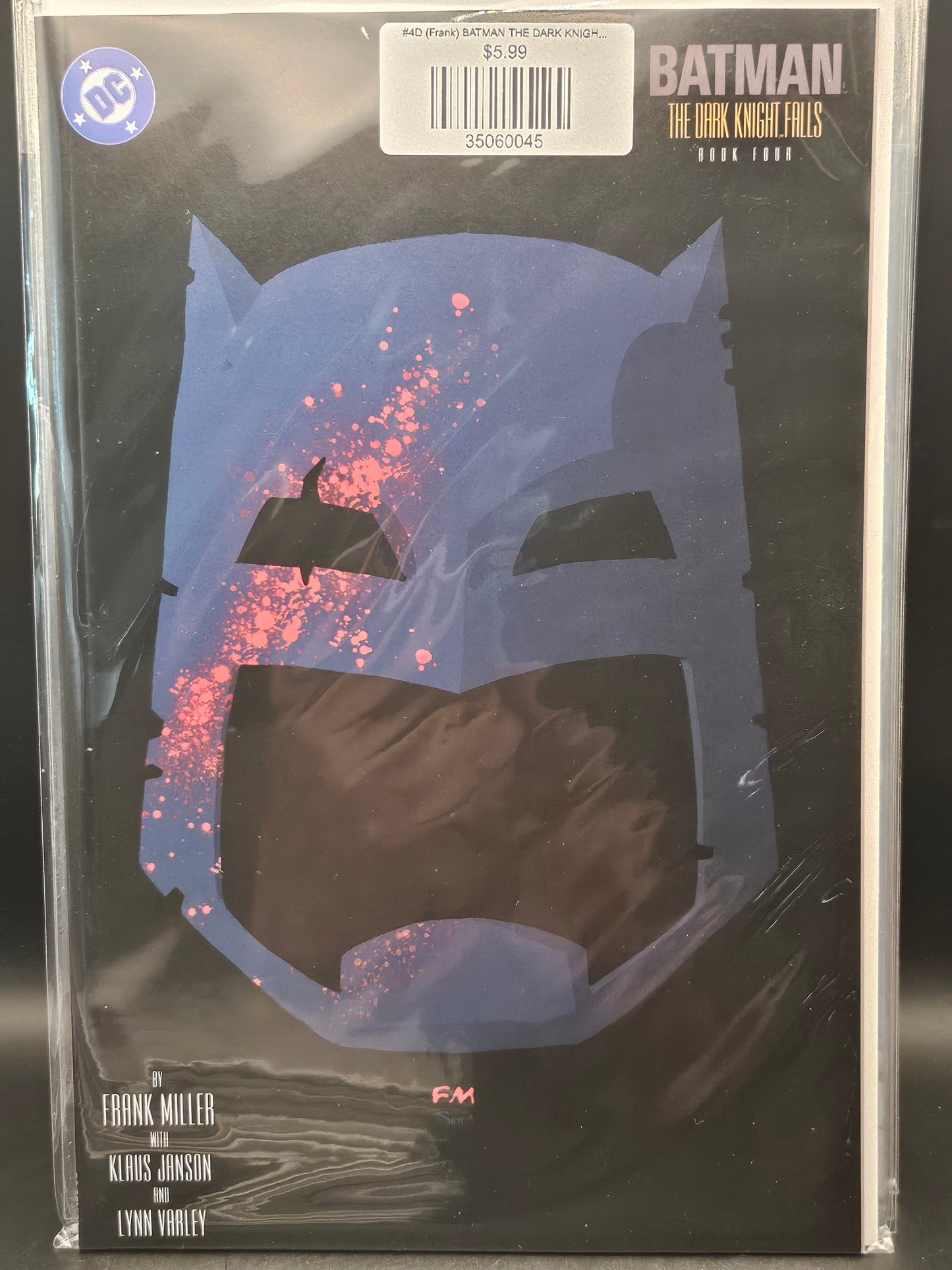 #4D (Frank) BATMAN THE DARK KNIGHT RETURNS (OF 4 FACSIMILE EDITION FRANK MILLER CARD STOCK VAR)