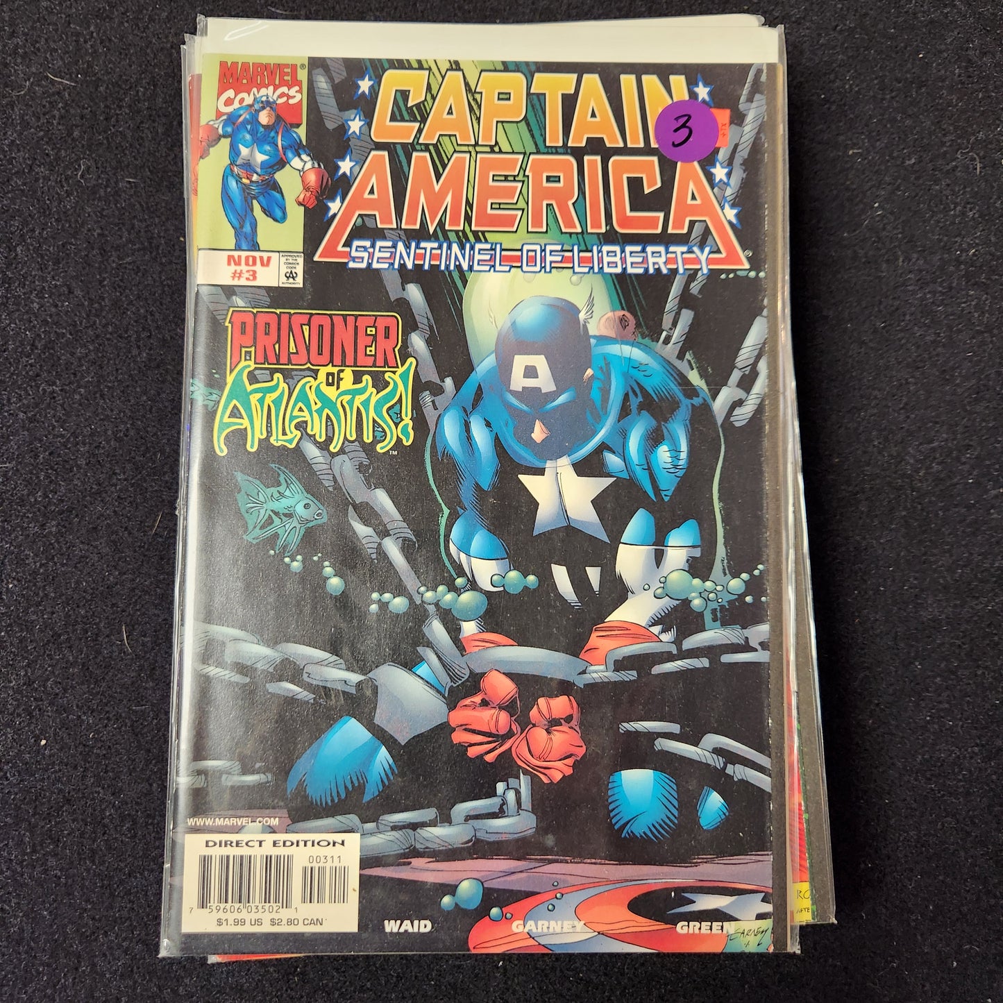 Captain America: Sentinel of Liberty – Marvel – 1998–1999 – Volume 1 – Ongoing Series – #3