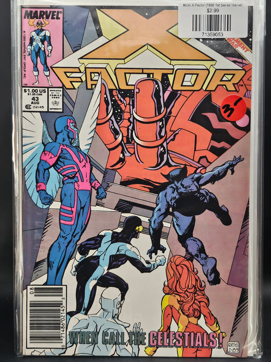 #43n X-Factor (1986 1st Series Marvel)