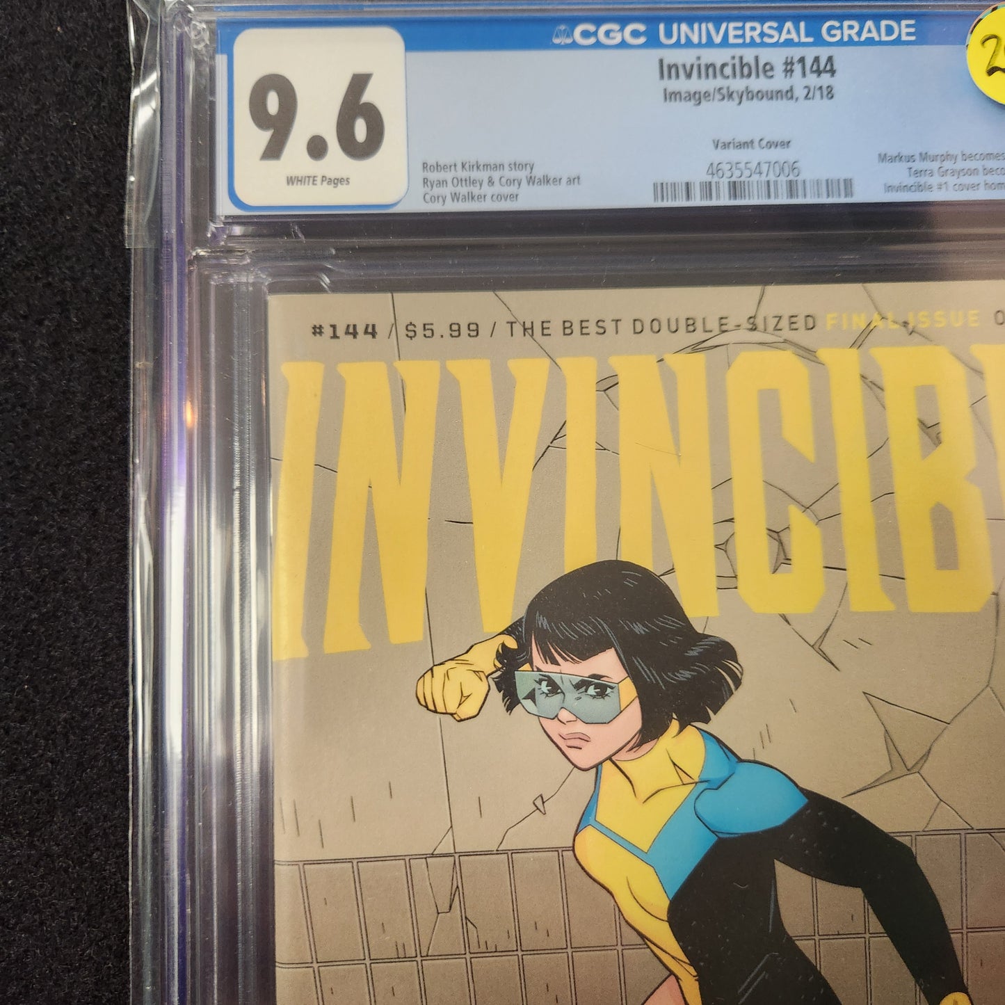 Invincible Slab #144 (2018)