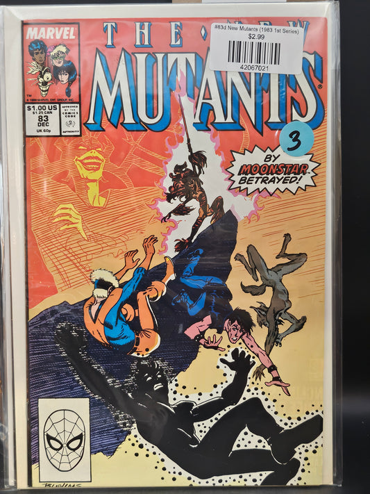 #83d New Mutants (1983 1st Series)