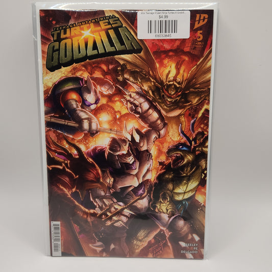 #5A Teenage Mutant Ninja Turtles X Godzilla (2025 IDW)