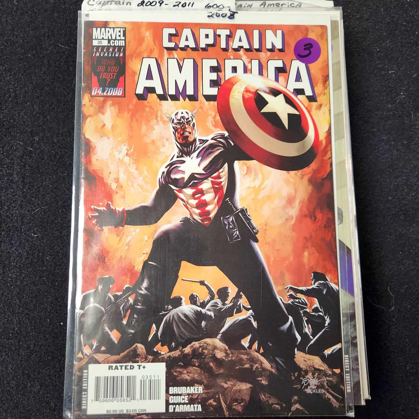 Captain America – Marvel – 2005–2011 – Volume 5 – Ongoing Series – #35