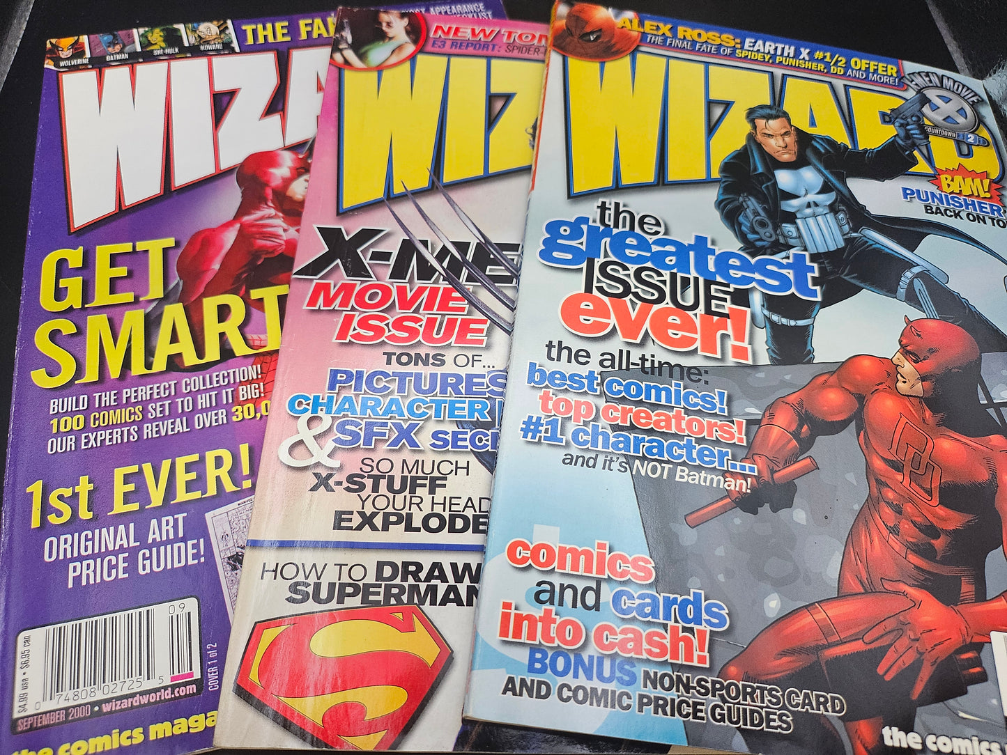 Wizard Magazines #89 92 98 98 100 103 104 105 107 108