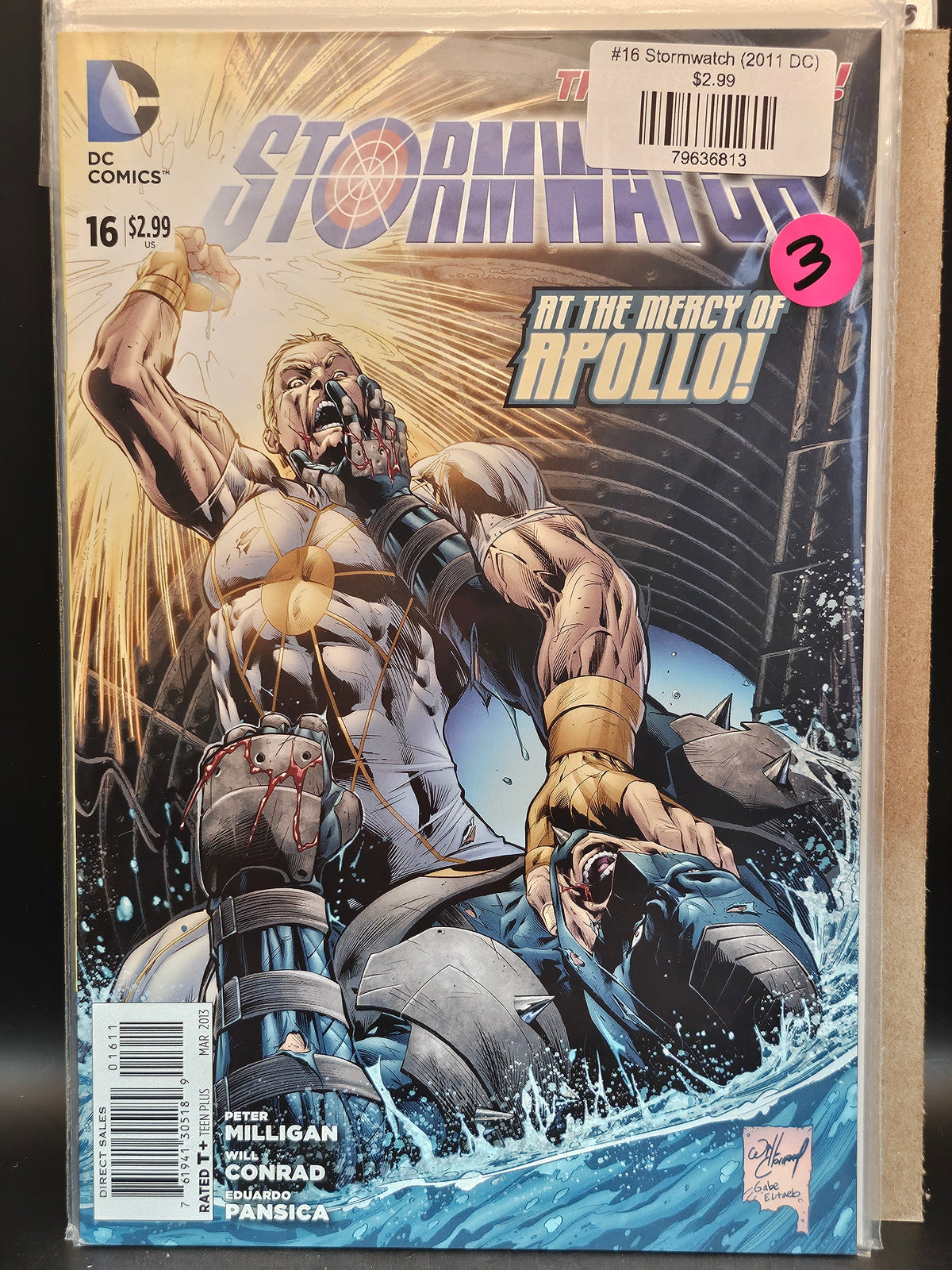 #16 Stormwatch (2011 DC)