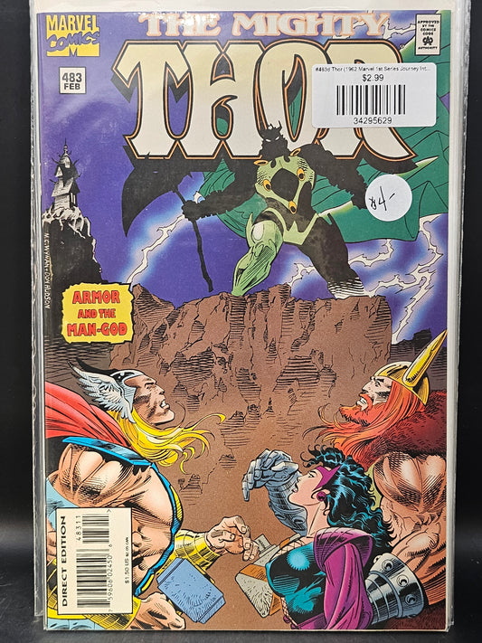#483d Thor (1962 Marvel 1st Series Journey Into Mystery)