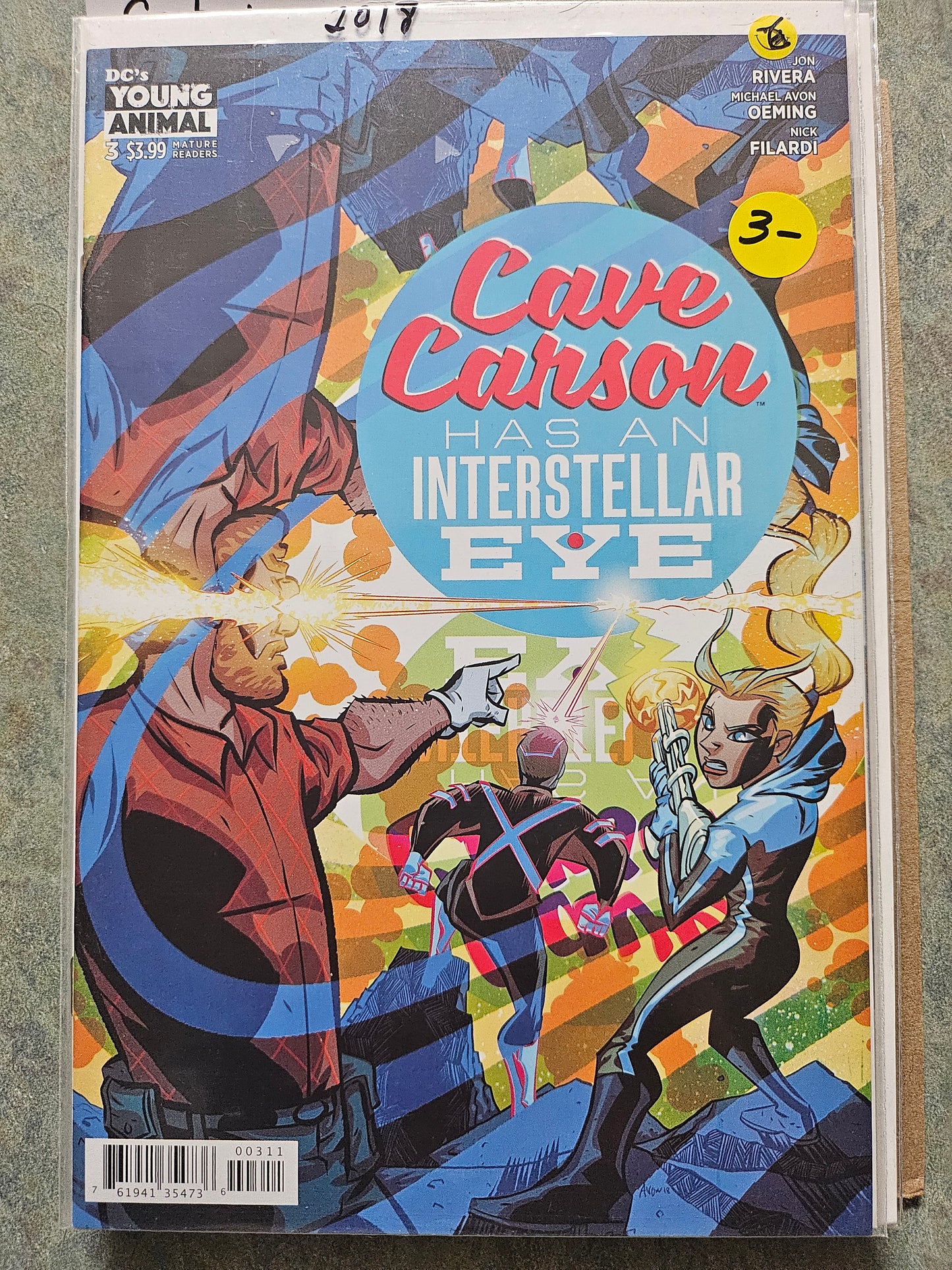 102.109 – Cave Carson - #3 -2018
