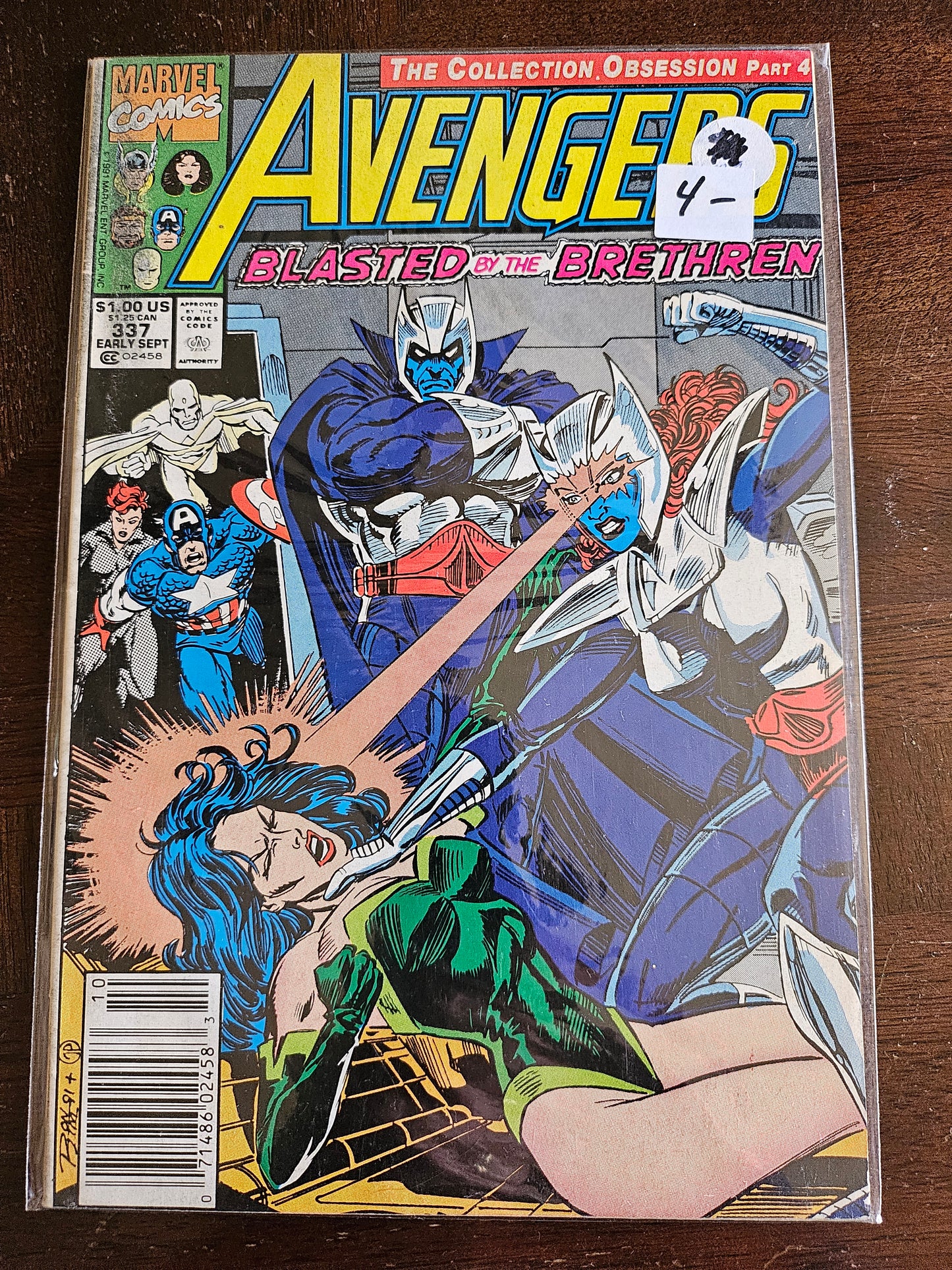 Avengers – Marvel Comics – (1963–1999) – Volume 1 – #337