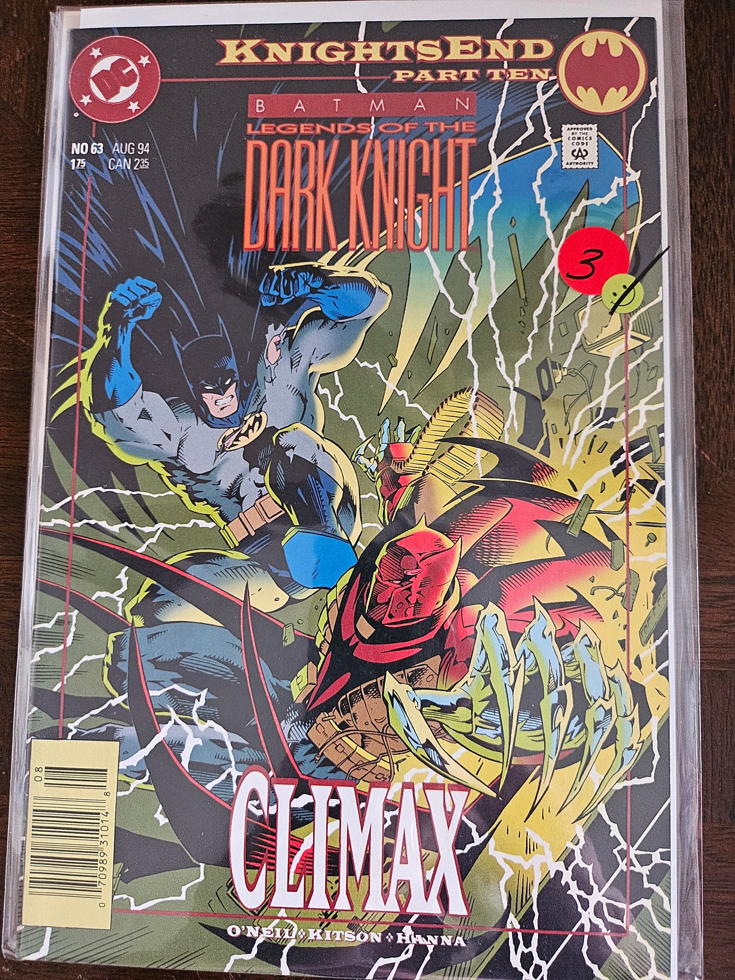 Batman: Legends of the Dark Knight – DC Comics – 1989–2007 – Volume 1 – #63