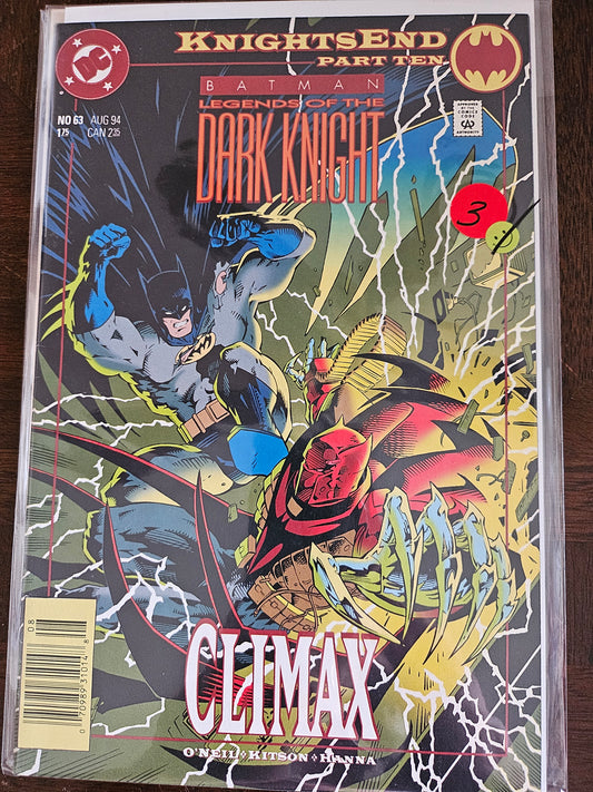 Batman: Legends of the Dark Knight – DC Comics – 1989–2007 – Volume 1 – #63