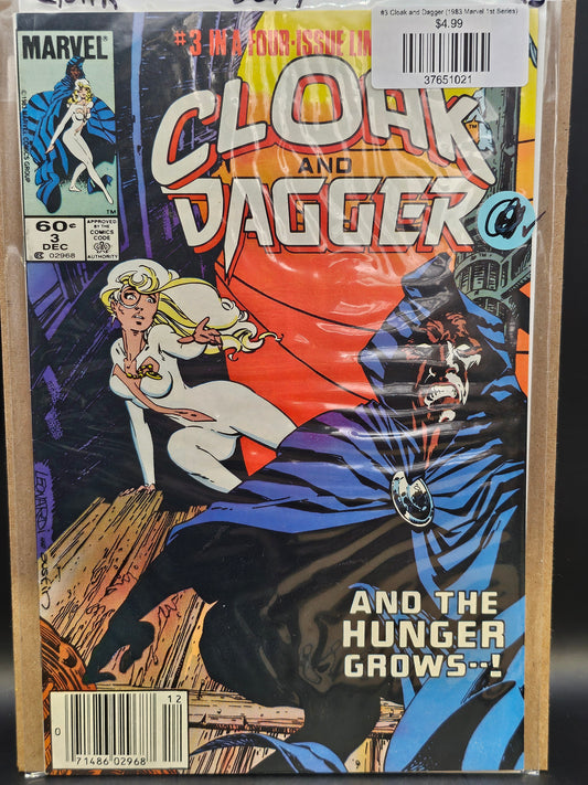 #3 Cloak and Dagger (1983 Marvel 1st Series)
