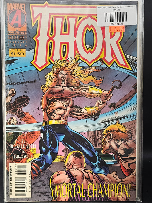 #495d Thor (1962 Marvel 1st Series Journey Into Mystery)