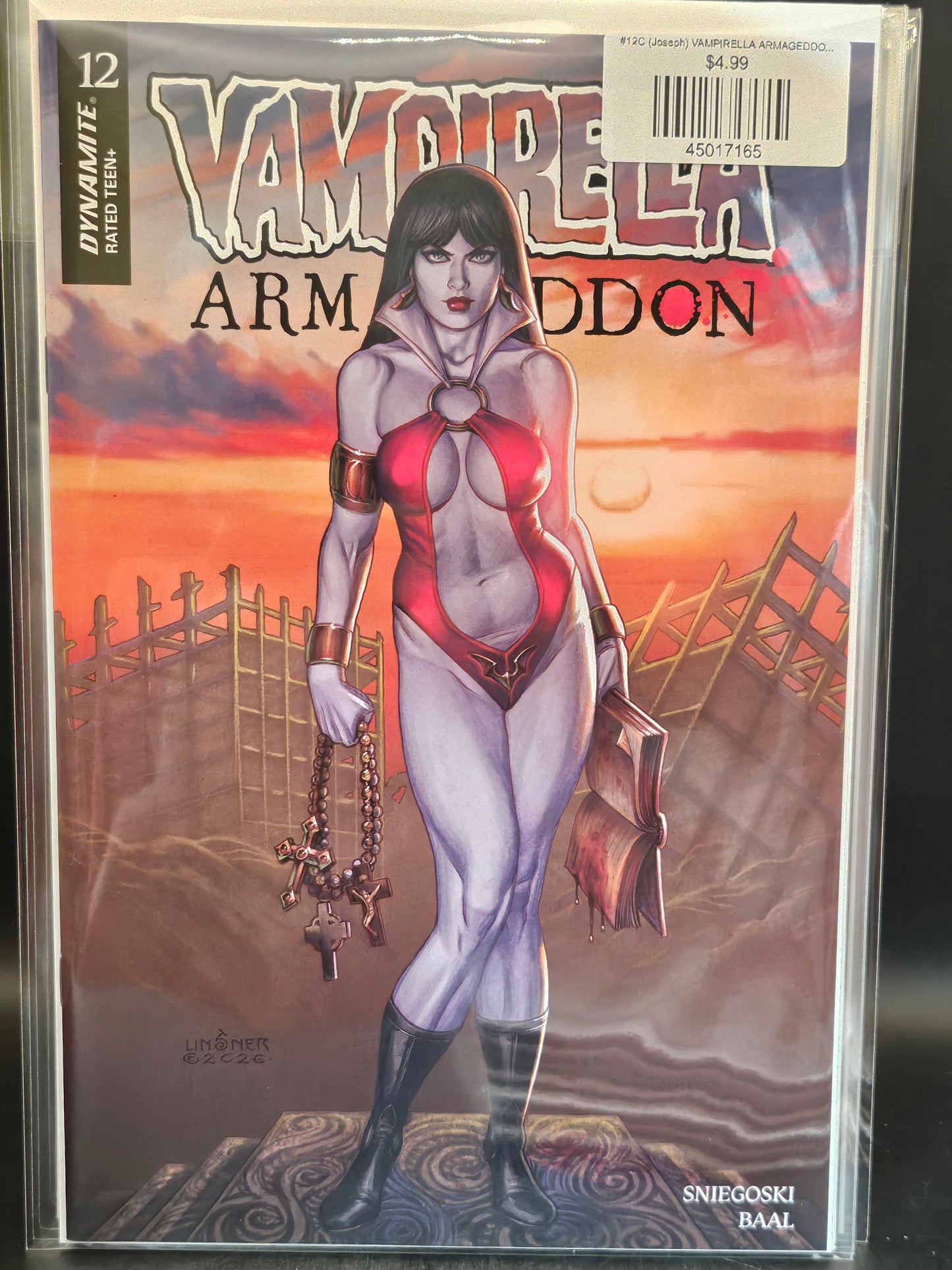 #12C (Joseph) VAMPIRELLA ARMAGEDDON (JOSEPH MICHAEL LINSNER VAR)