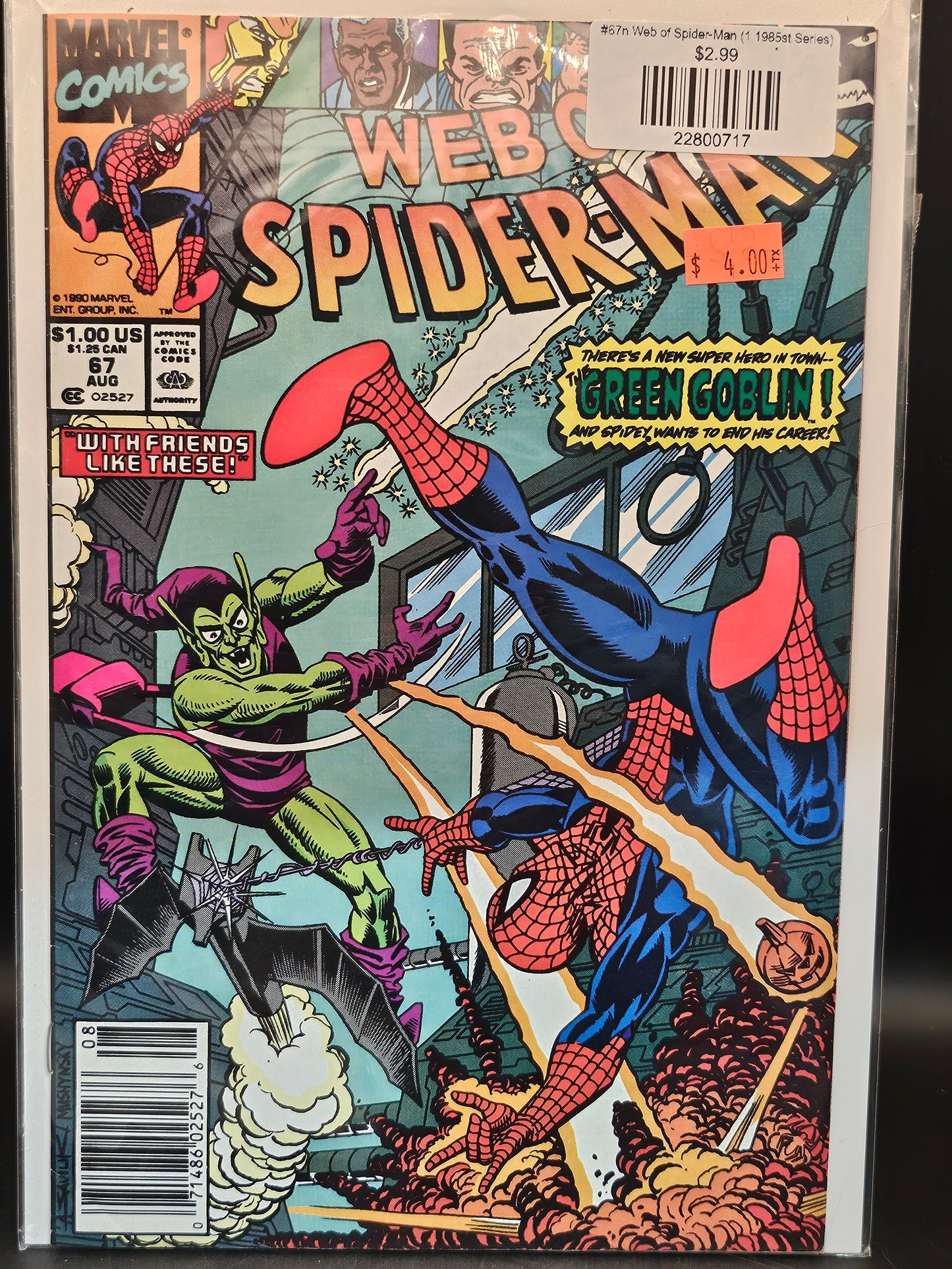 #67n Web of Spider-Man (1985 1st Series)