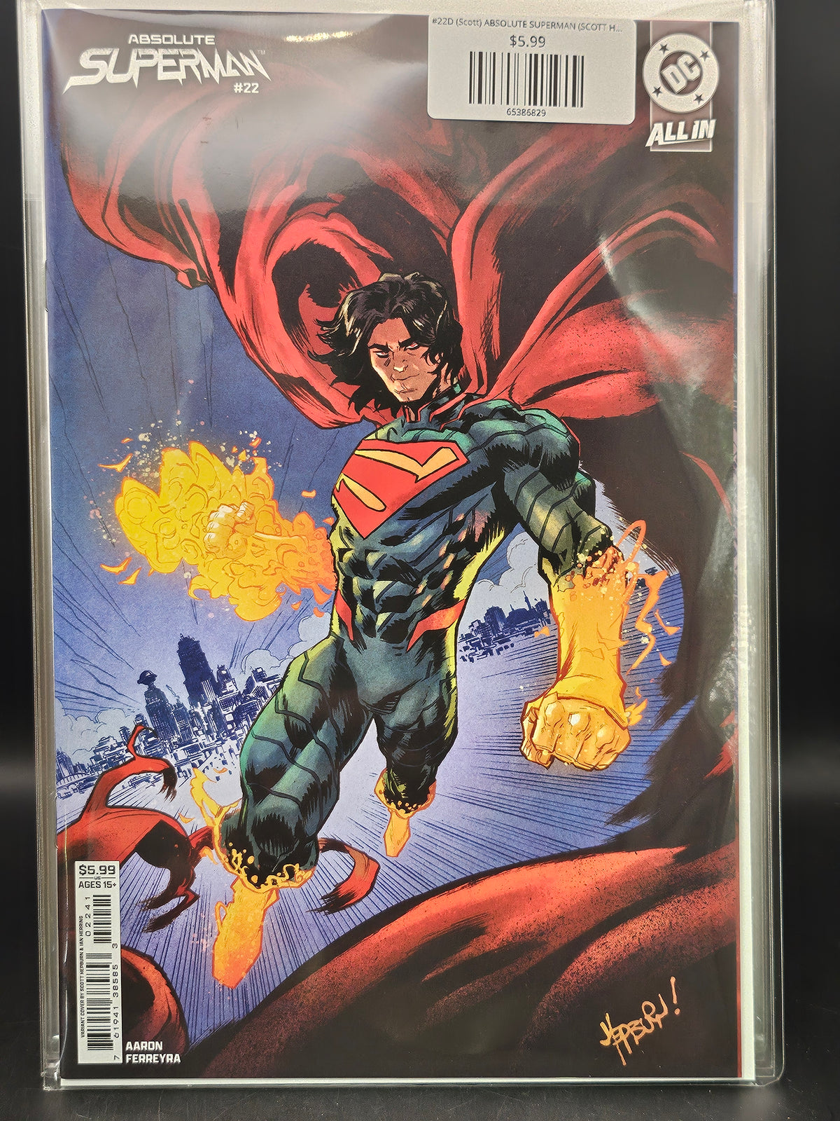 #22D (Scott) ABSOLUTE SUPERMAN (SCOTT HEPBURN CARD STOCK VAR)