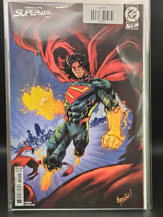 #22D (Scott) ABSOLUTE SUPERMAN (SCOTT HEPBURN CARD STOCK VAR)