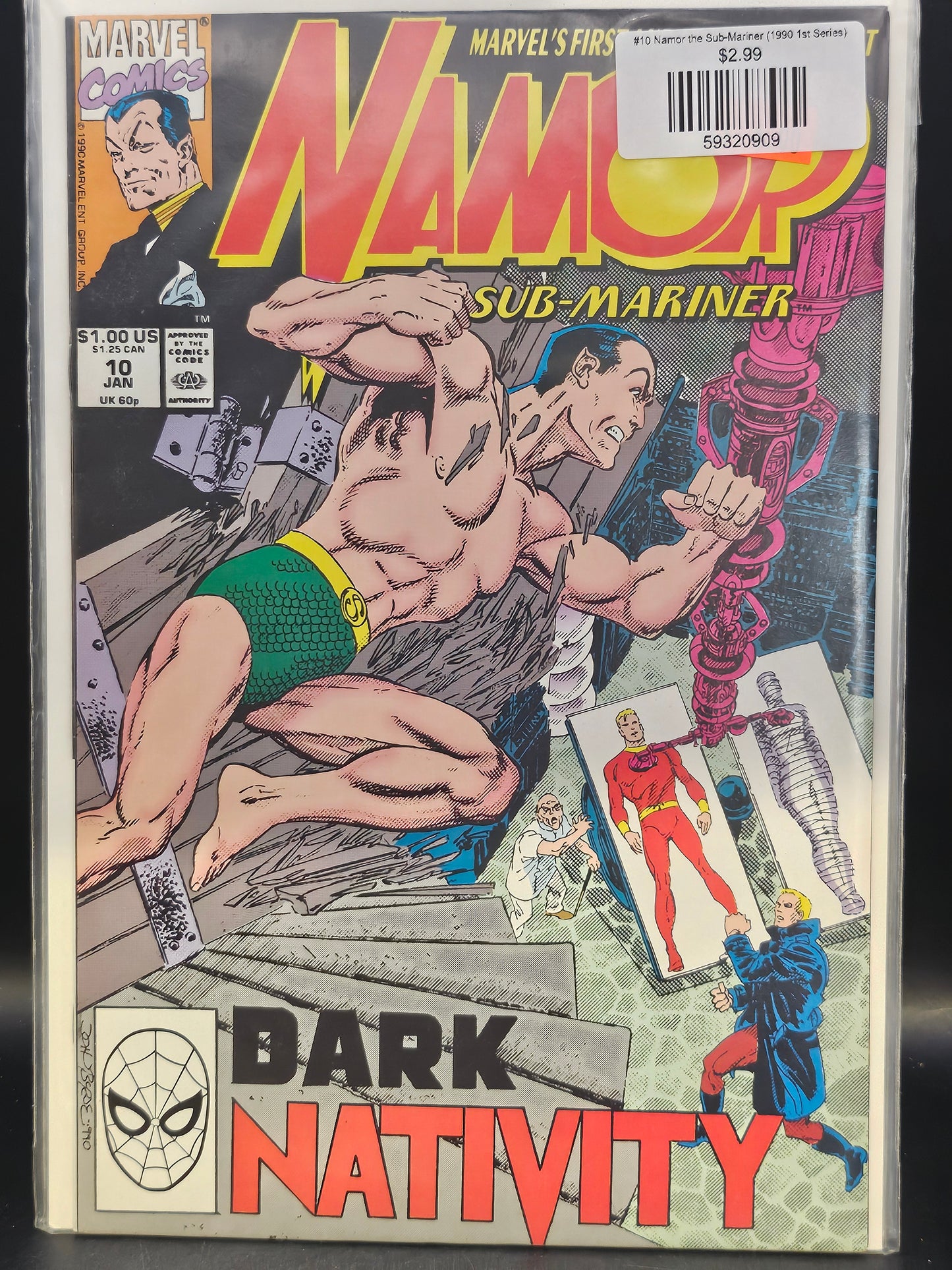 #10 Namor the Sub-Mariner (1990 1st Series)