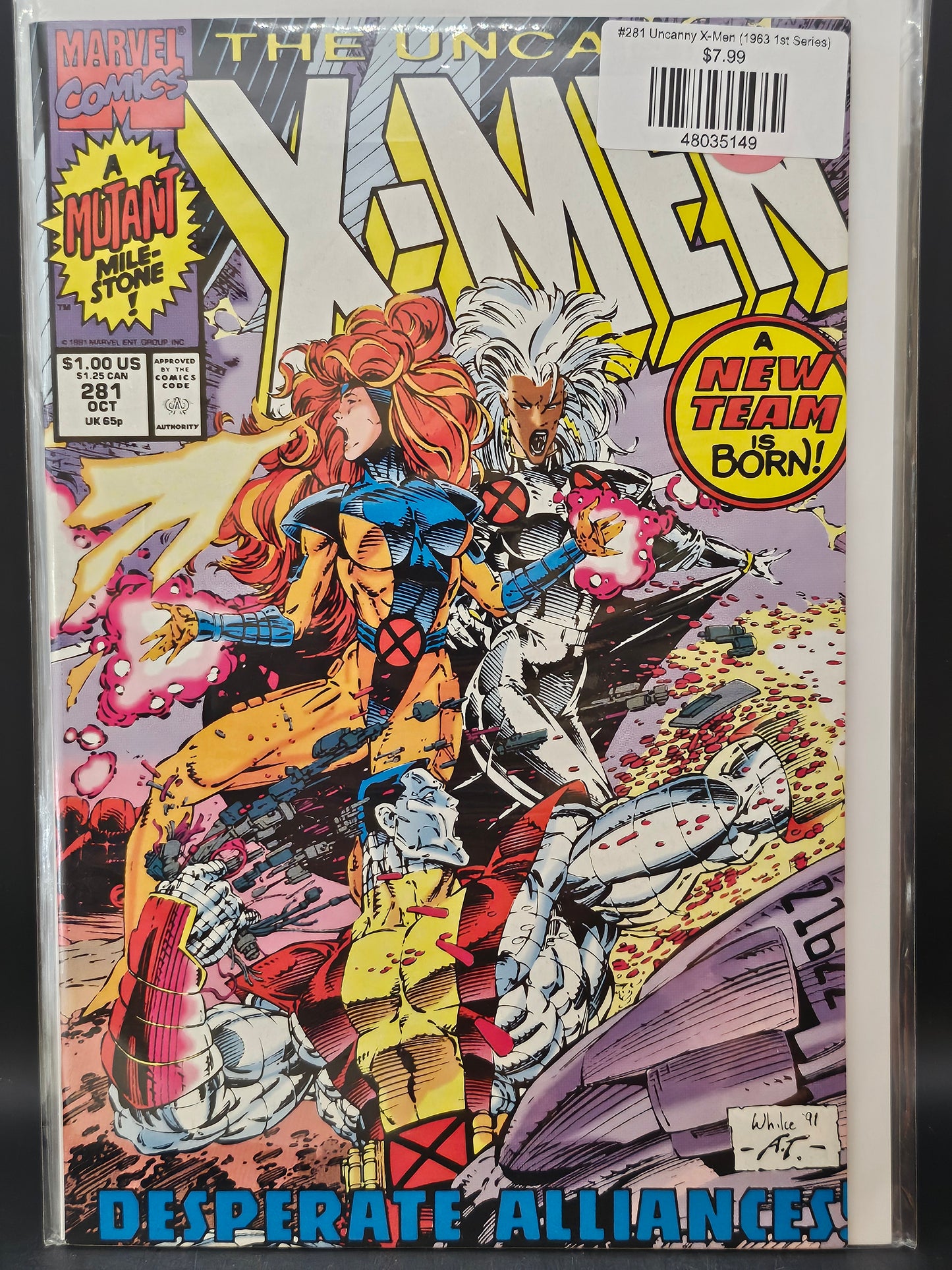 #281 Uncanny X-Men (1963 1st Series)