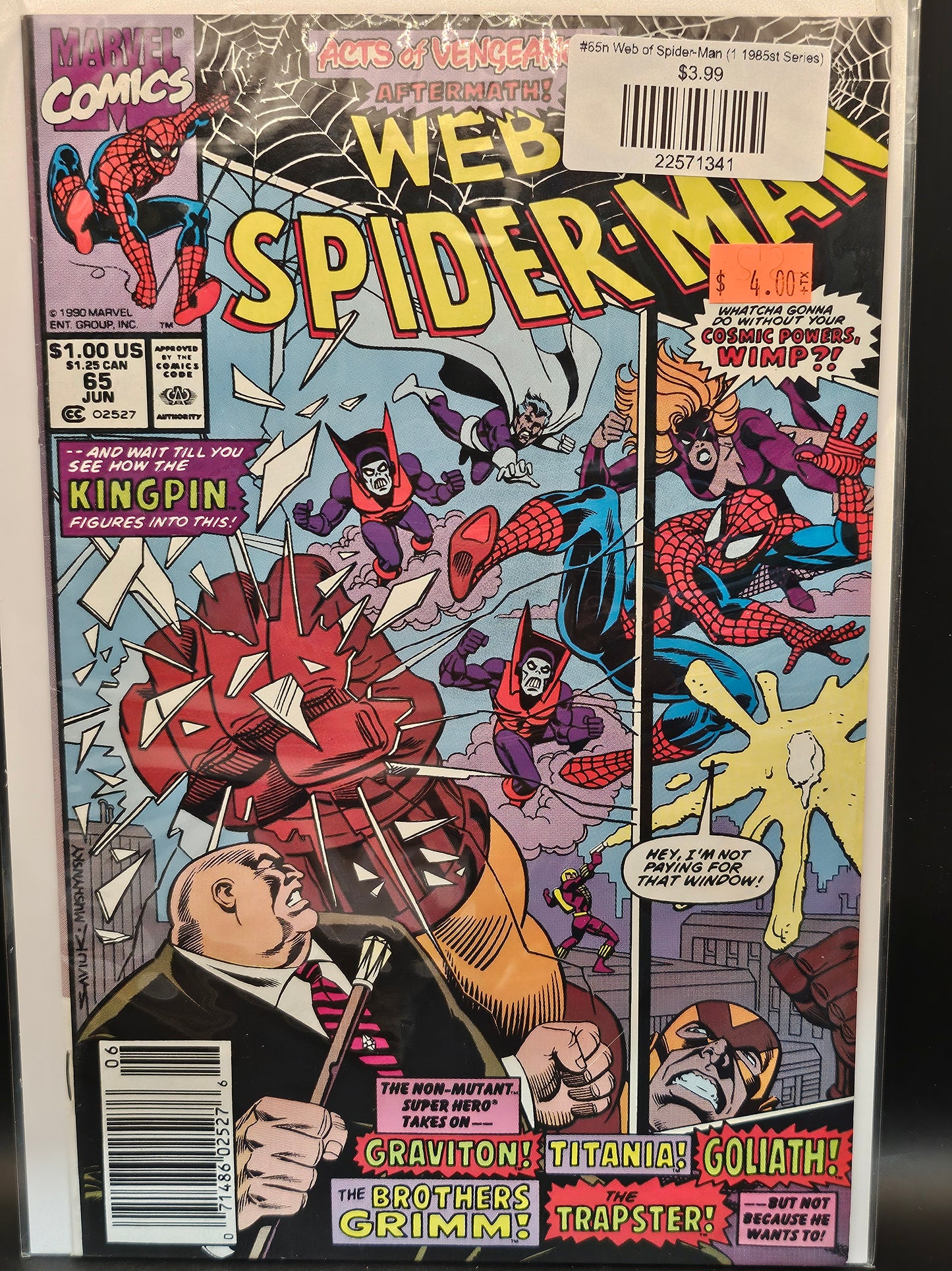 #65n Web of Spider-Man (1985 1st Series)