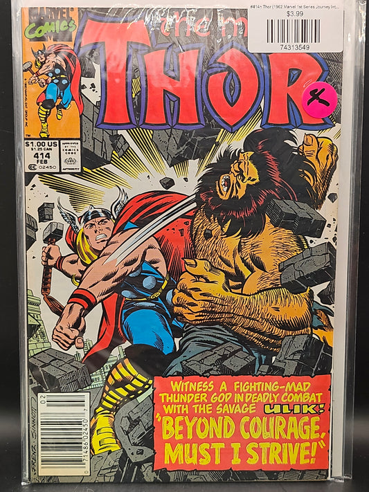 #414n Thor (1962 Marvel 1st Series Journey Into Mystery)