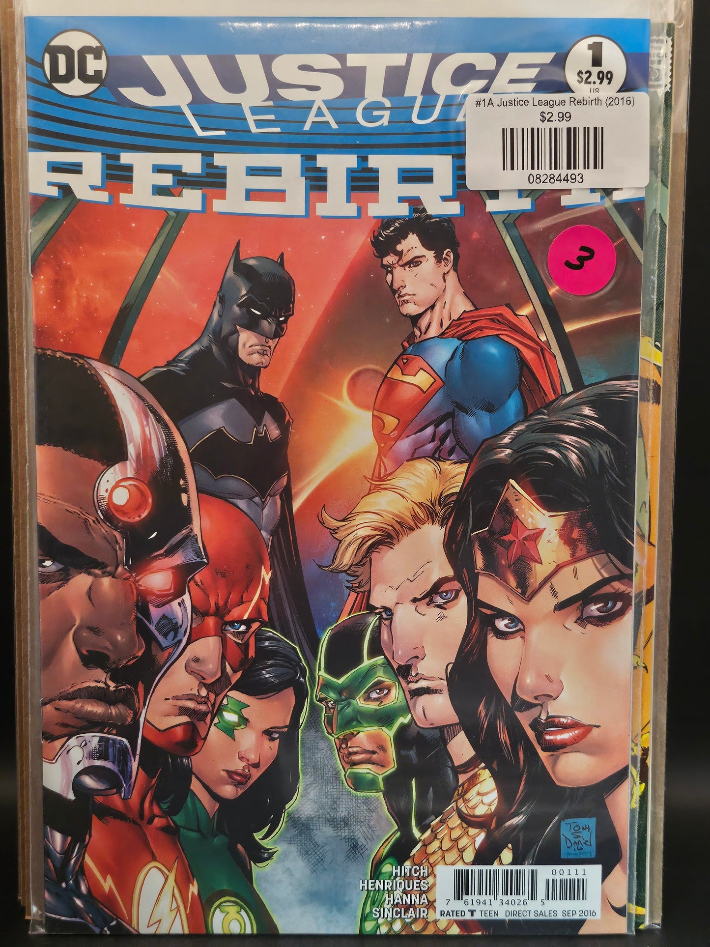 #1A Justice League Rebirth (2016)