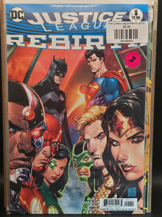 #1A Justice League Rebirth (2016)