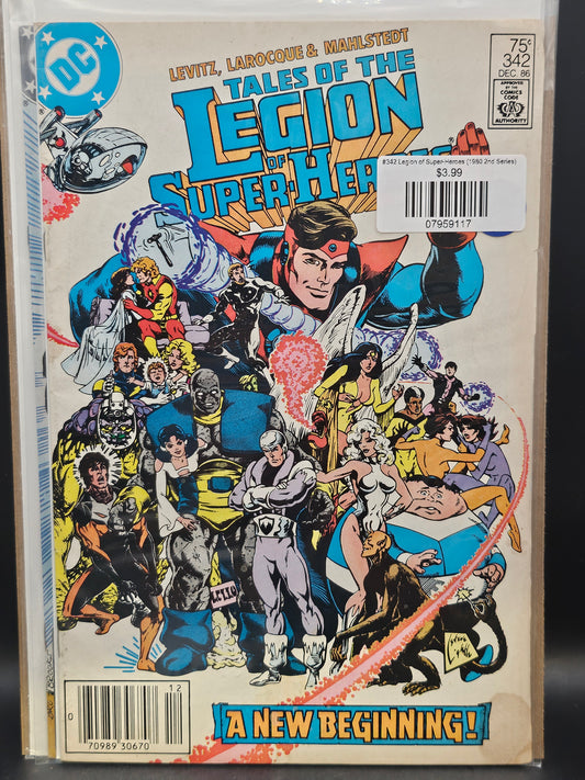 #342 Legion of Super-Heroes (1980 2nd Series)