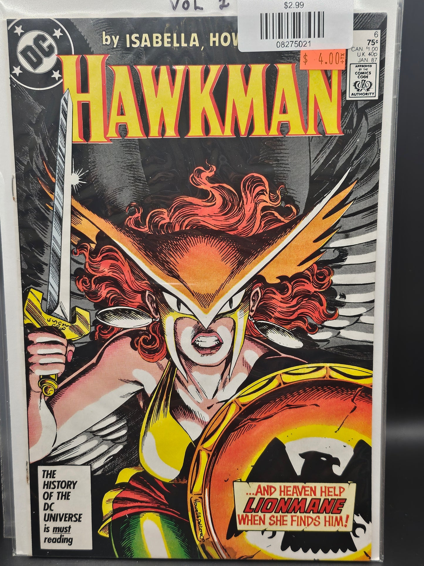 #6 Hawkman (1986 2nd Series)
