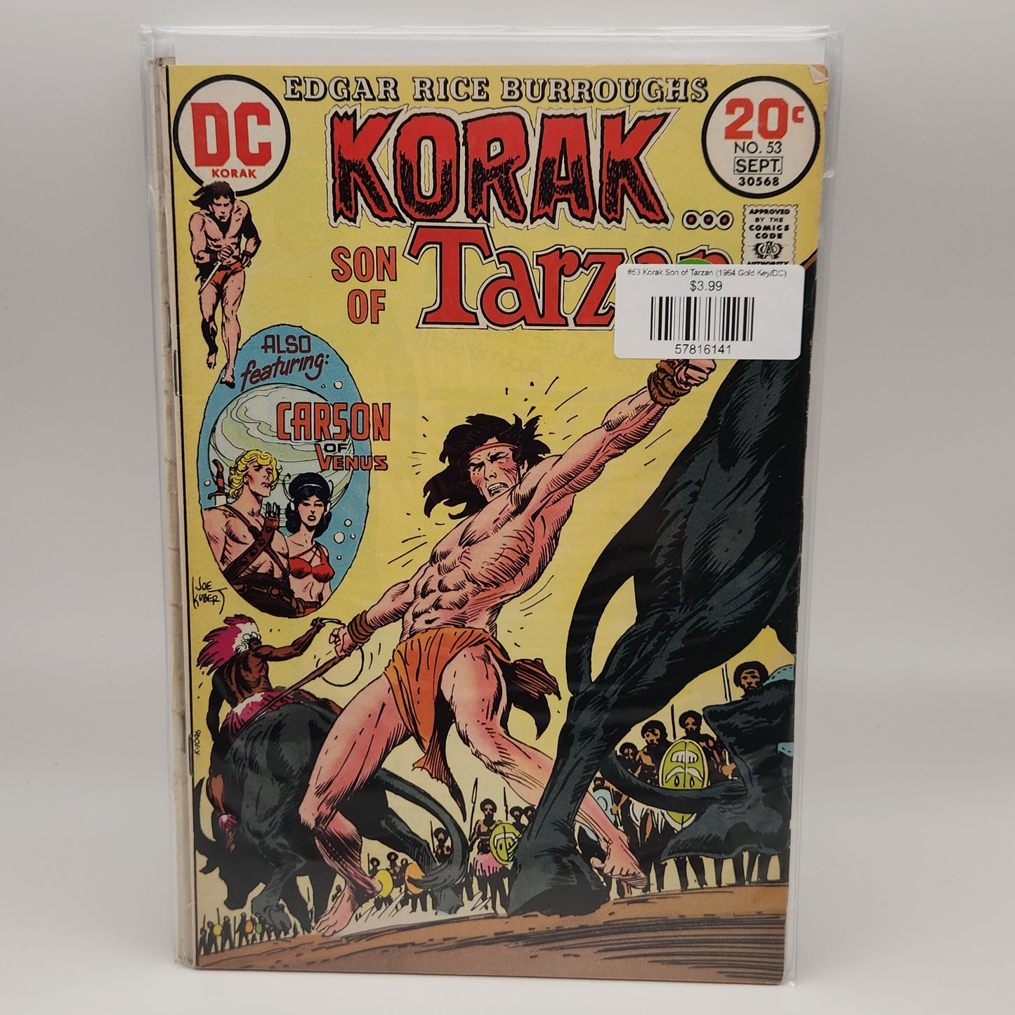 #53 Korak Son of Tarzan (1964 Gold Key/DC)