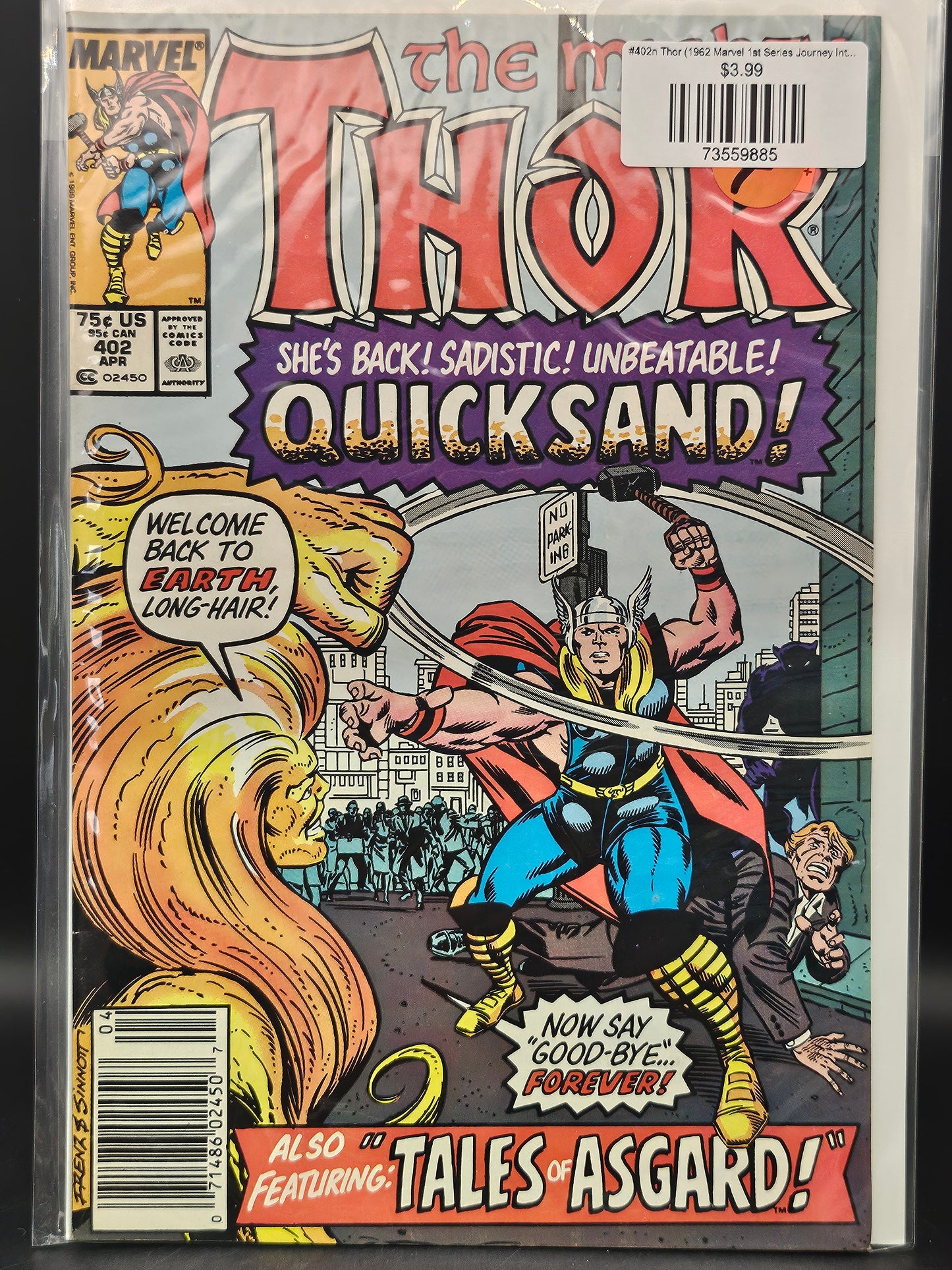 #402n Thor (1962 Marvel 1st Series Journey Into Mystery)