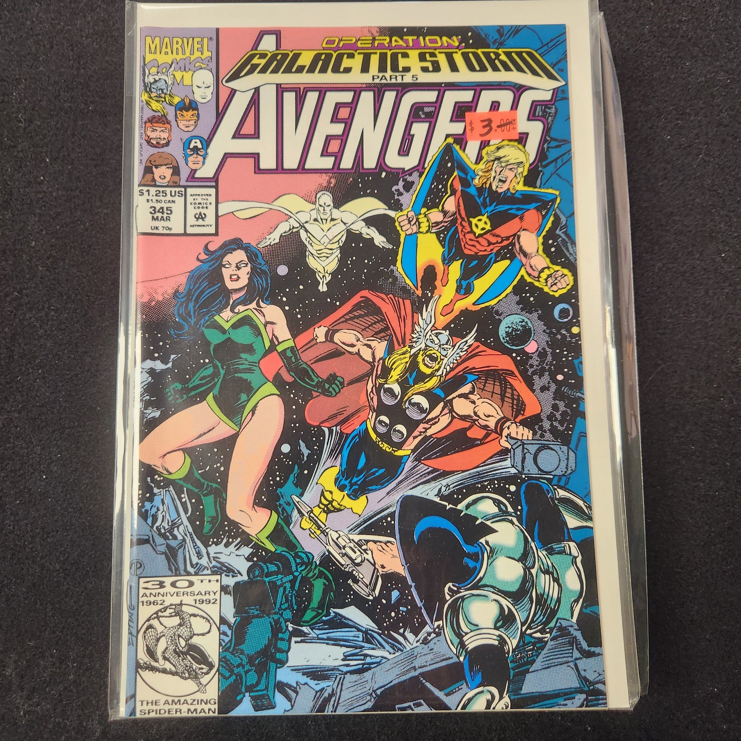 Avengers – Marvel Comics – (1963–1999) – Volume 1 – #345