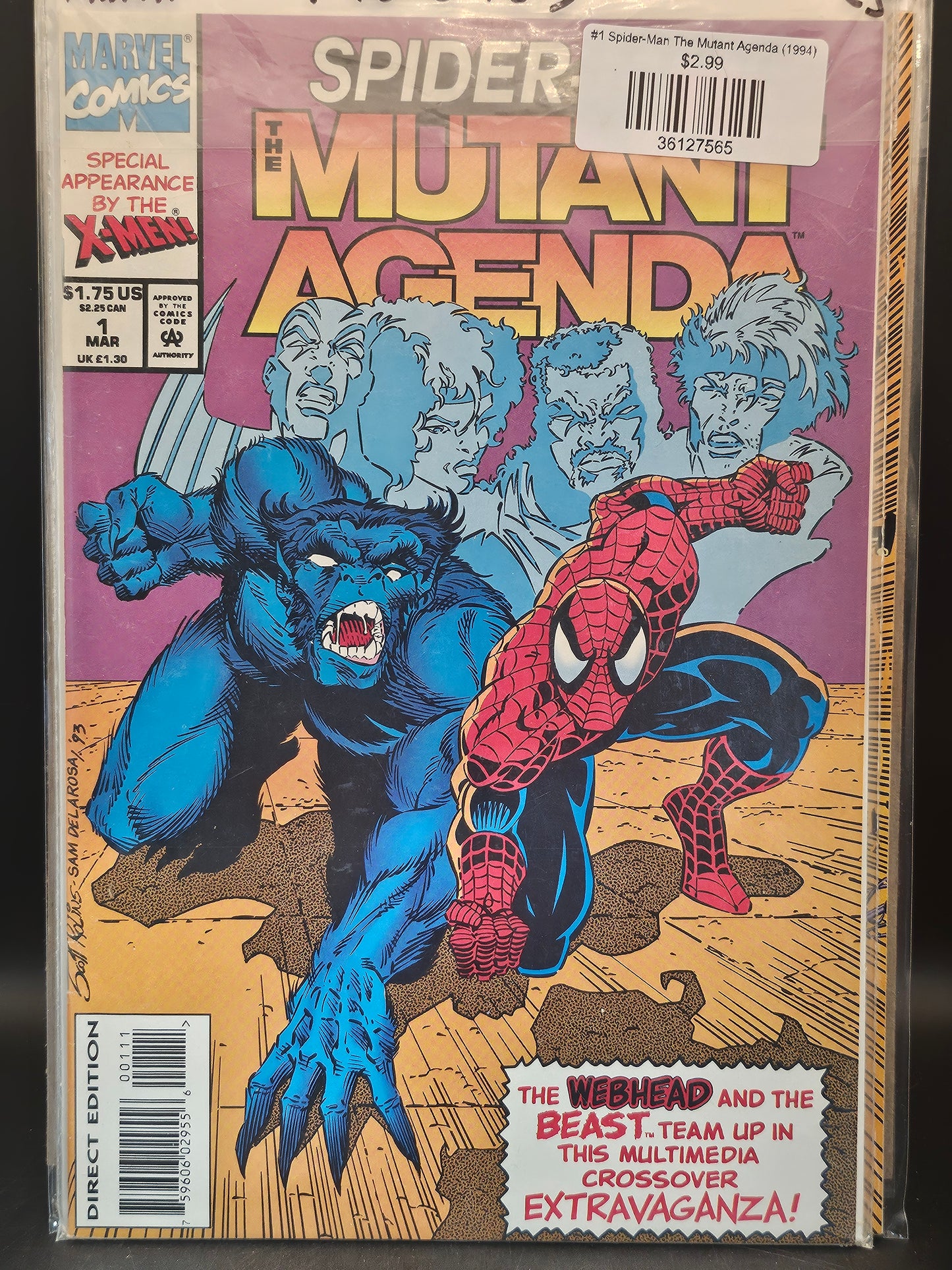 #1 Spider-Man The Mutant Agenda (1994)
