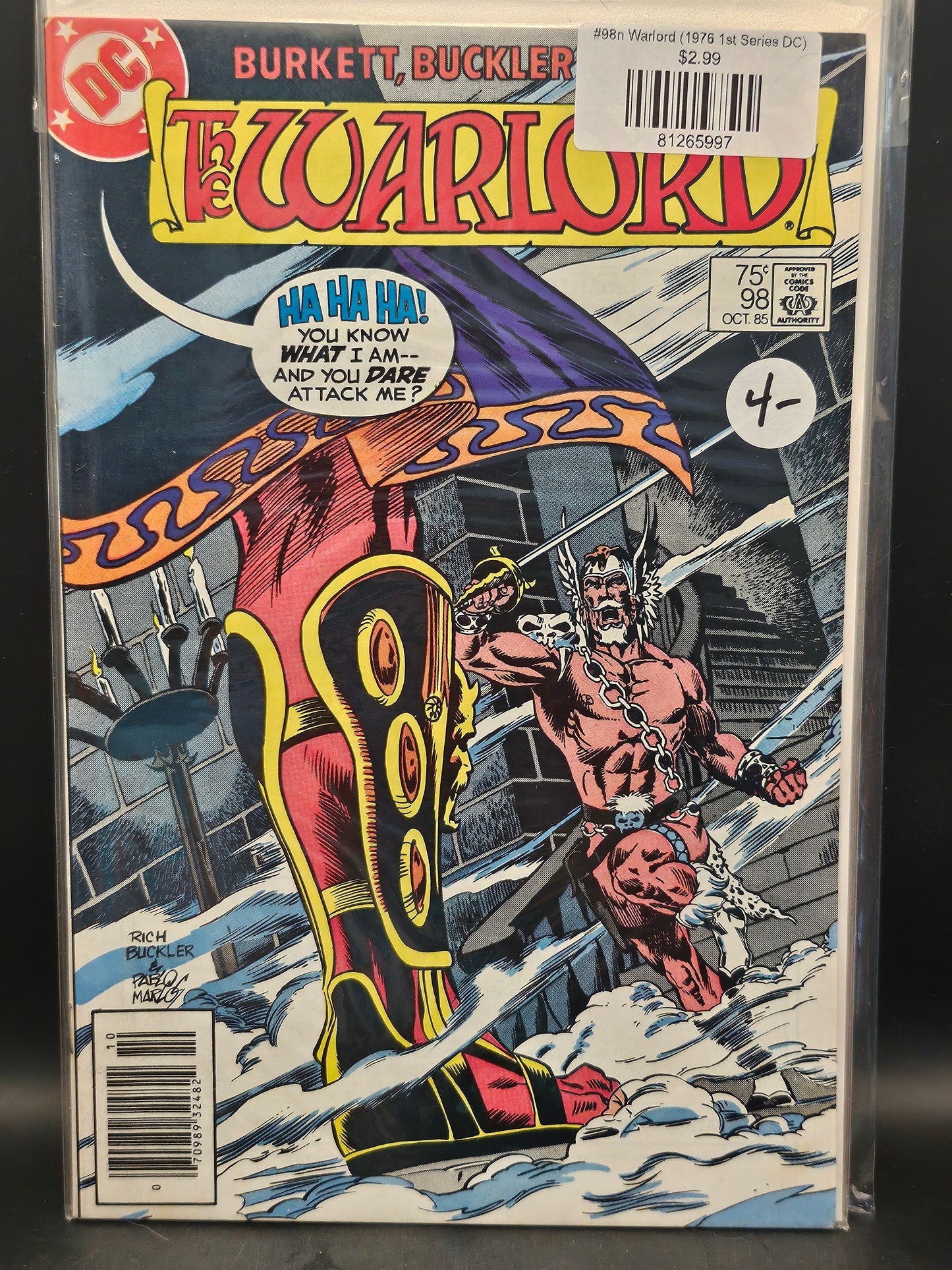 #98n Warlord (1976 1st Series DC)